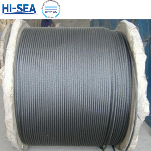 Ungalvanized and Galvanized Steel Wire Rope 6×24